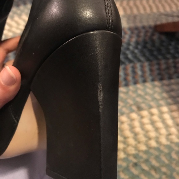 ZARA Geometric Heeled Boots - Picture 7 of 7